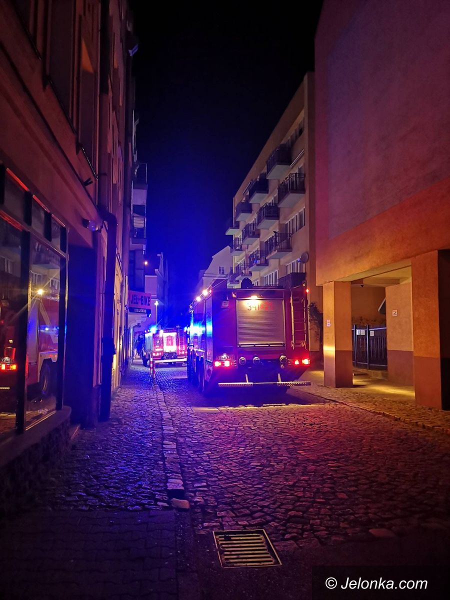 Jelenia Góra: Pożar na Solnej
