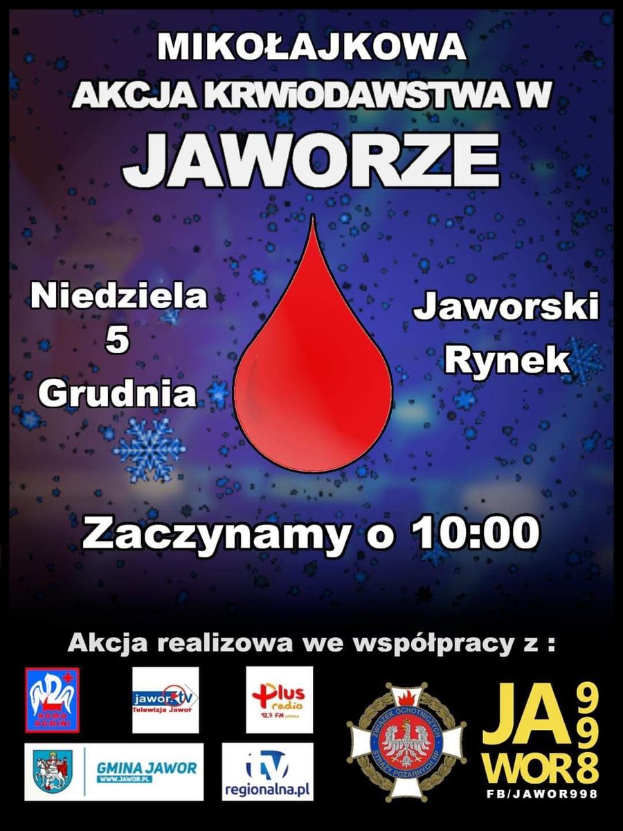 Jawor: Zbiórka krwi