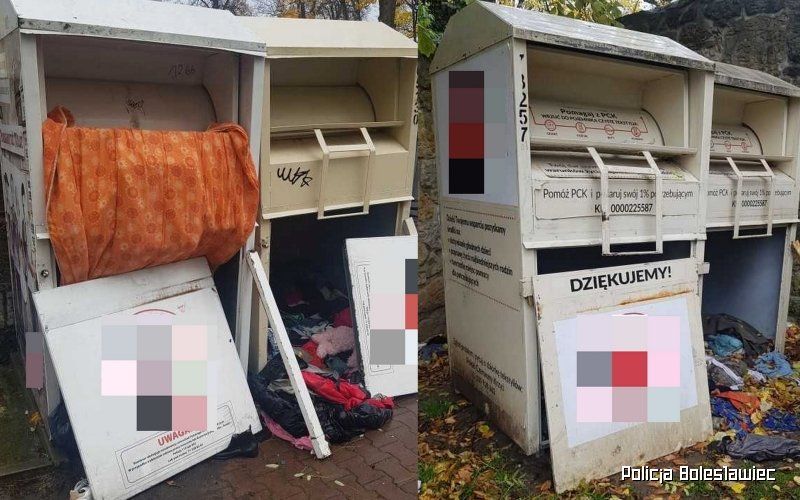 Bolesławiec: Kradł odzież używaną
