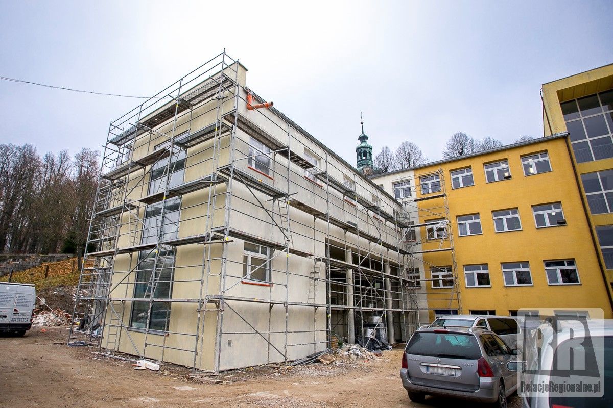 Kamienna Góra: Hala w przebudowie