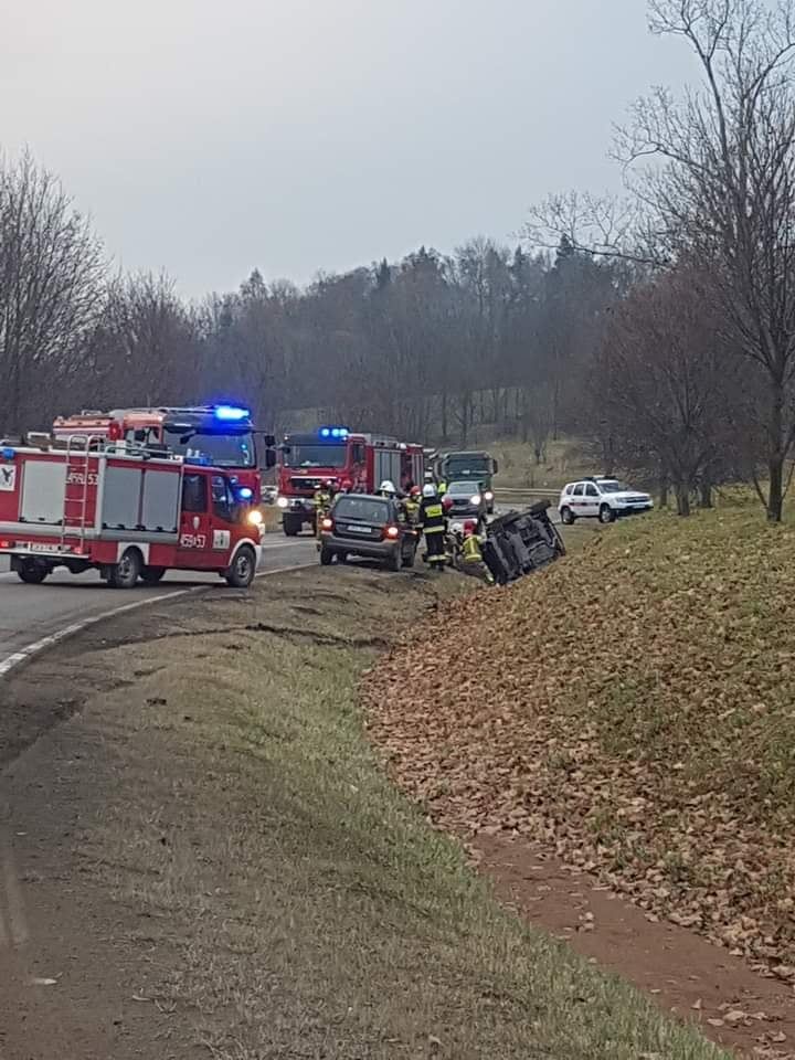 Lubawka: Wypadek na DK 5