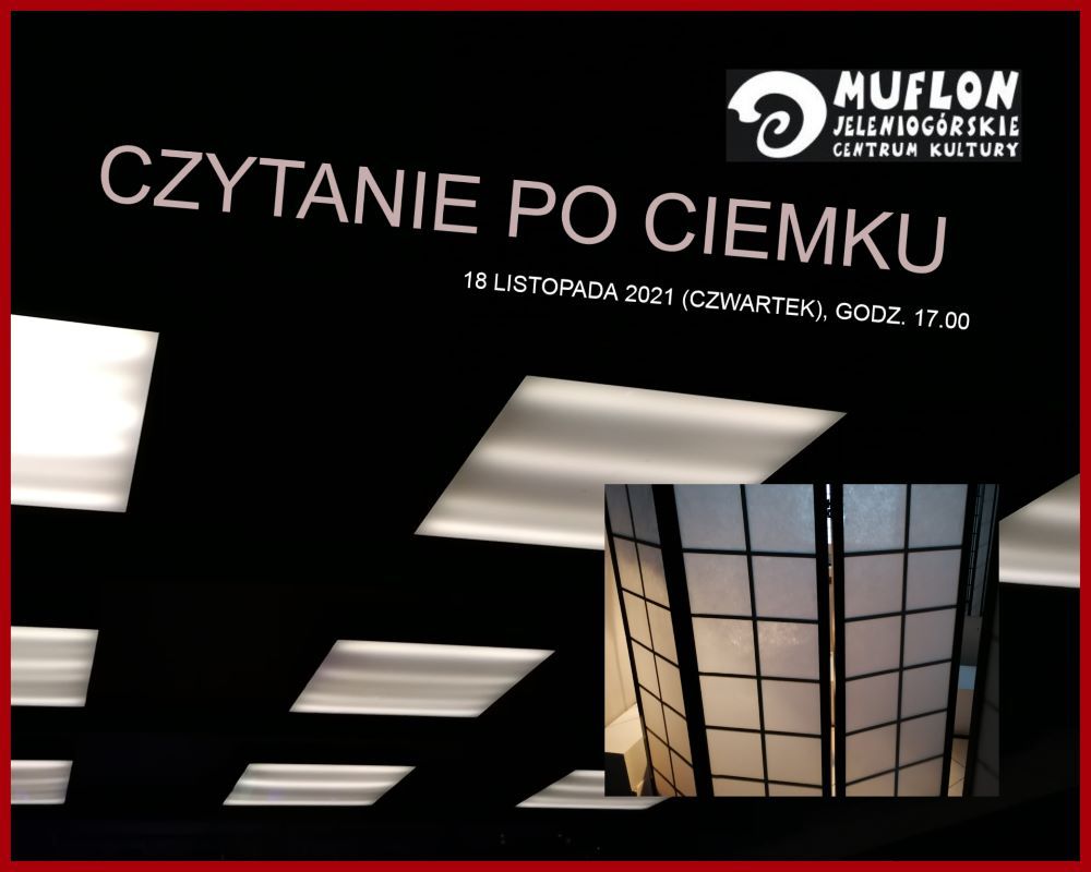 Jelenia Góra: Czytanie po ciemku – spotkanie w "Muflonie"