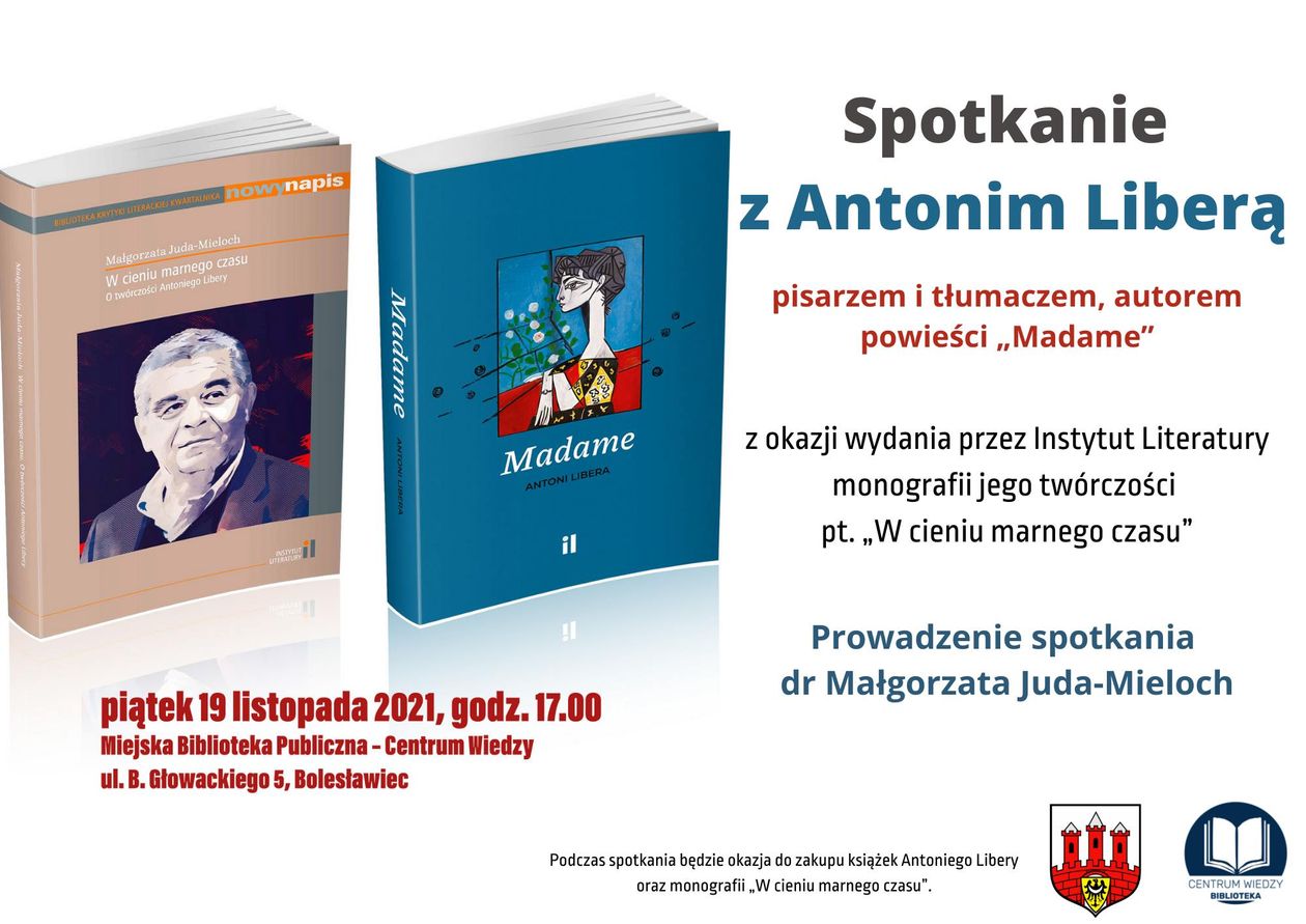 Bolesławiec: Spotkanie z pisarzem