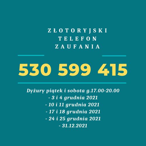 Złotoryja: Rusza telefon zaufania