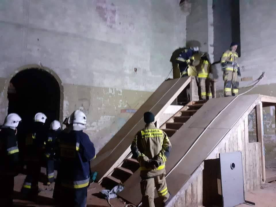 Chełmsko Śląskie: Strażackie ćwiczenia