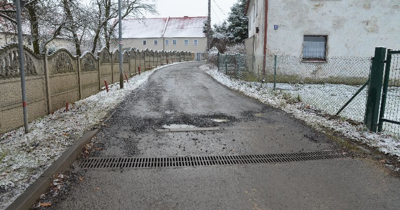 Złotoryja: Ulica do remontu