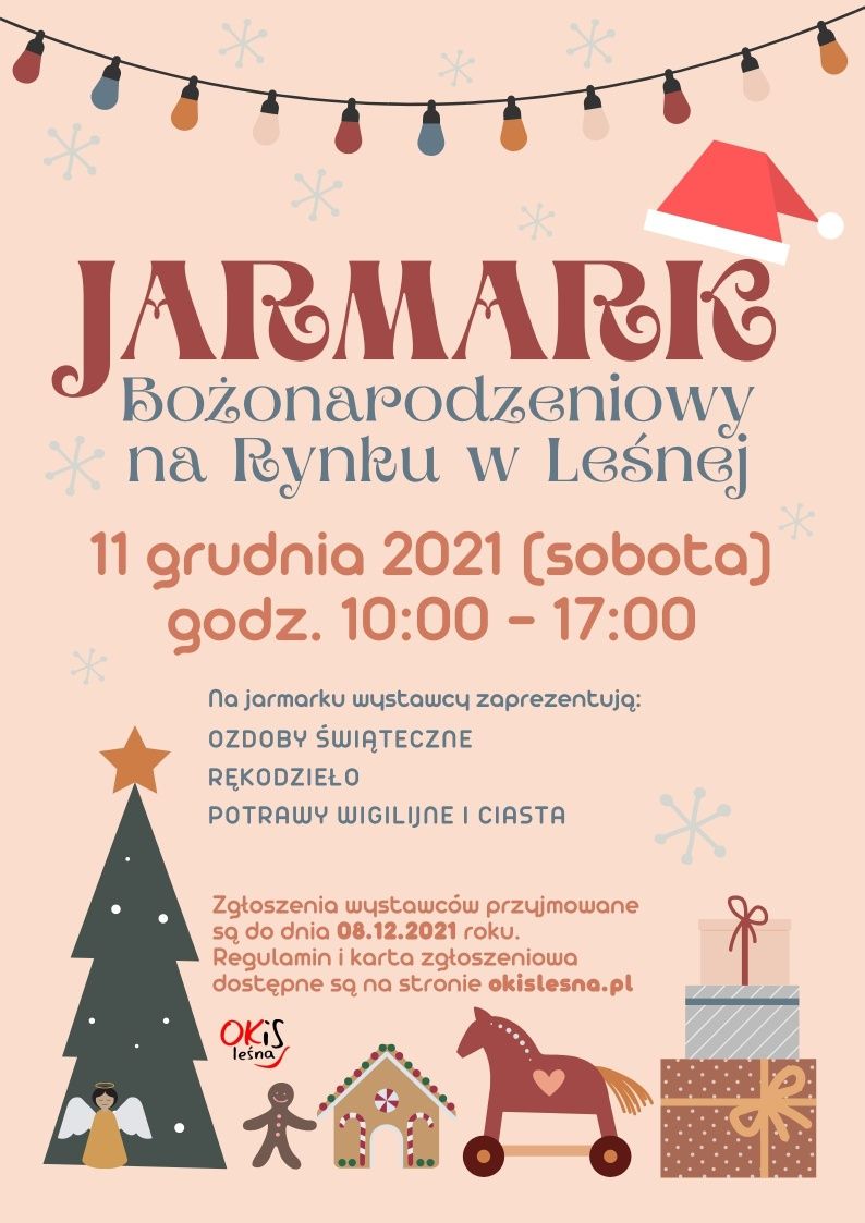 Leśna: Zaproszenie na jarmark