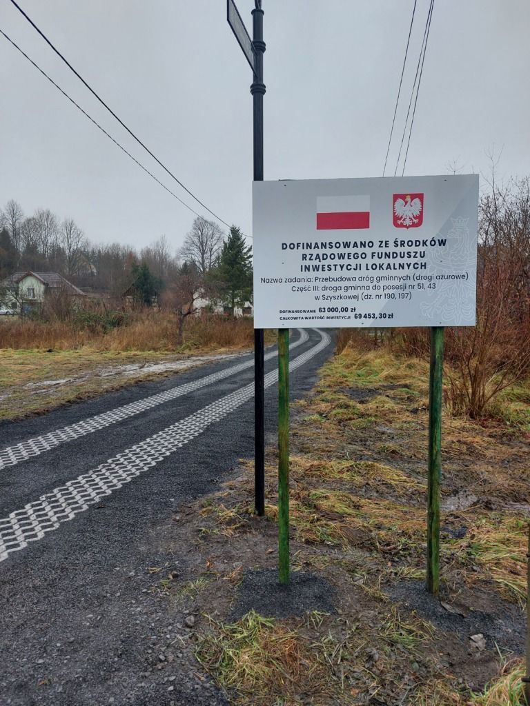 Gmina Leśna: Drogi po remoncie