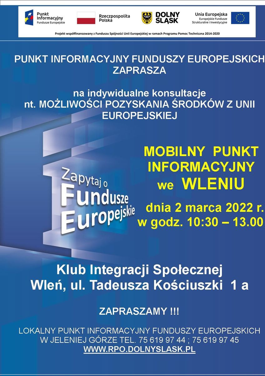 Wleń: O wsparciu unijnym