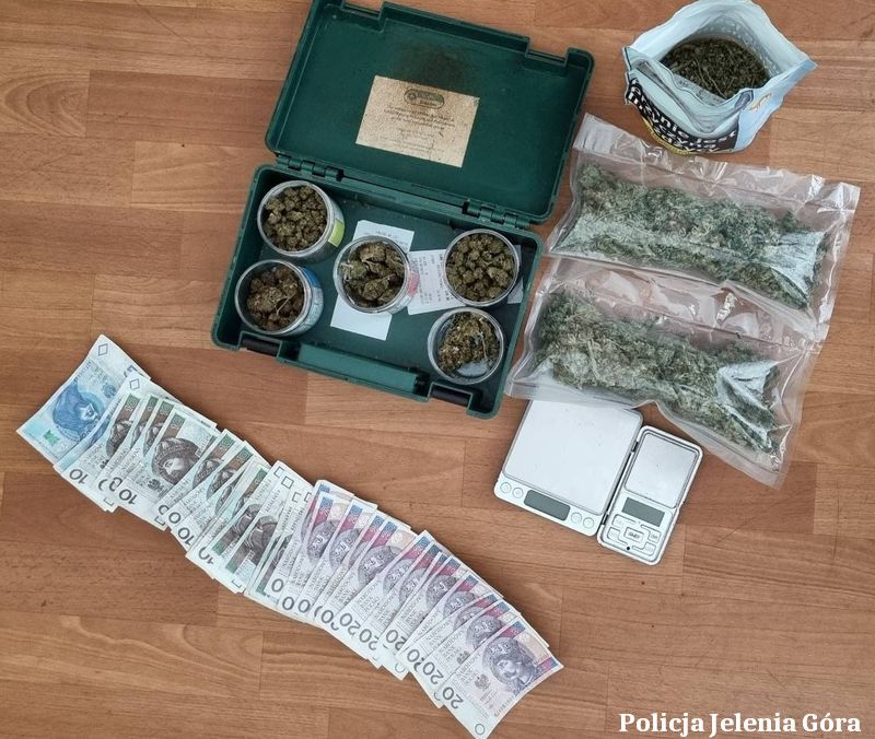 Jelenia Góra: Jeleniogórscy policjanci znów uderzyli w przestępczość narkotykową