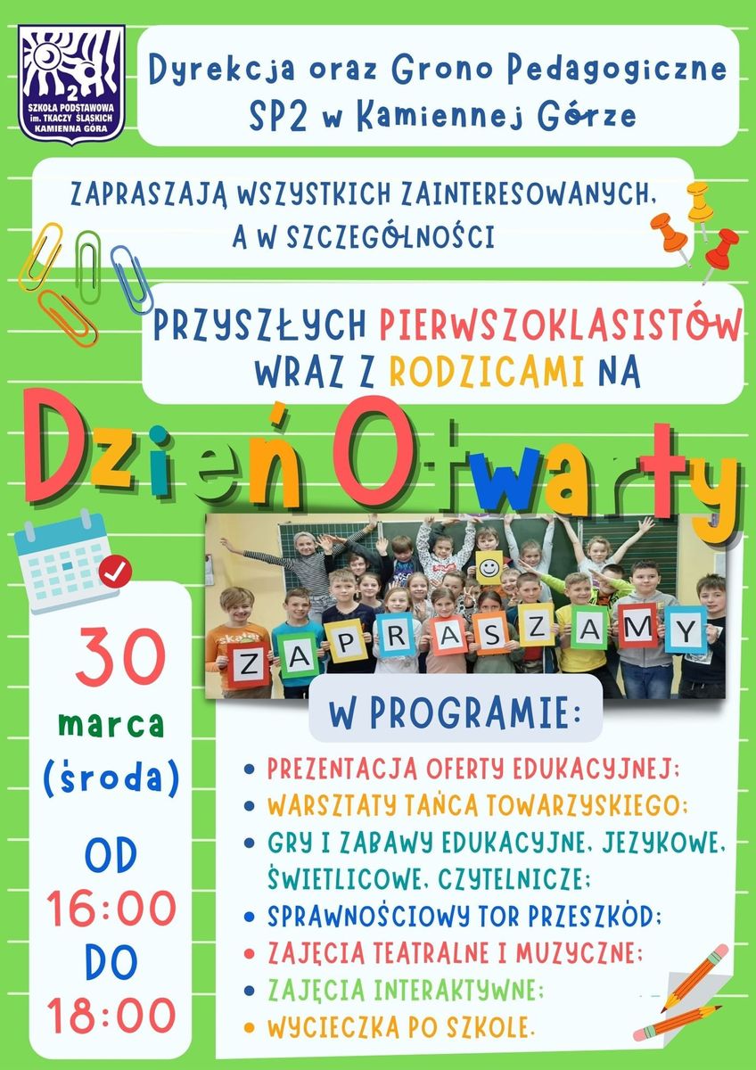 Kamienna Góra: Szkolny dzień otwarty