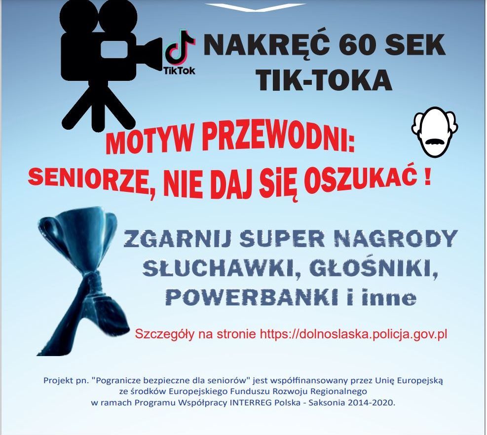 Region: Pogranicze bezpieczne dla seniorów – konkurs