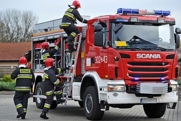 Powiat: Liczne pożary traw