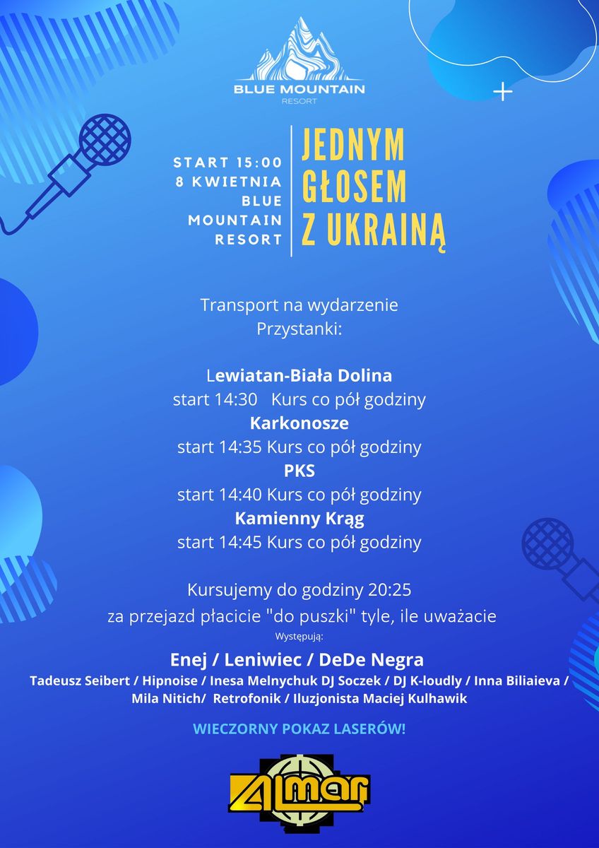 Szklarska Poręba: Jednym głosem z Ukrainą