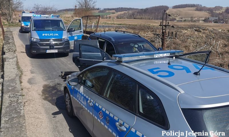 Jelenia Góra: Daleko nie uciekł