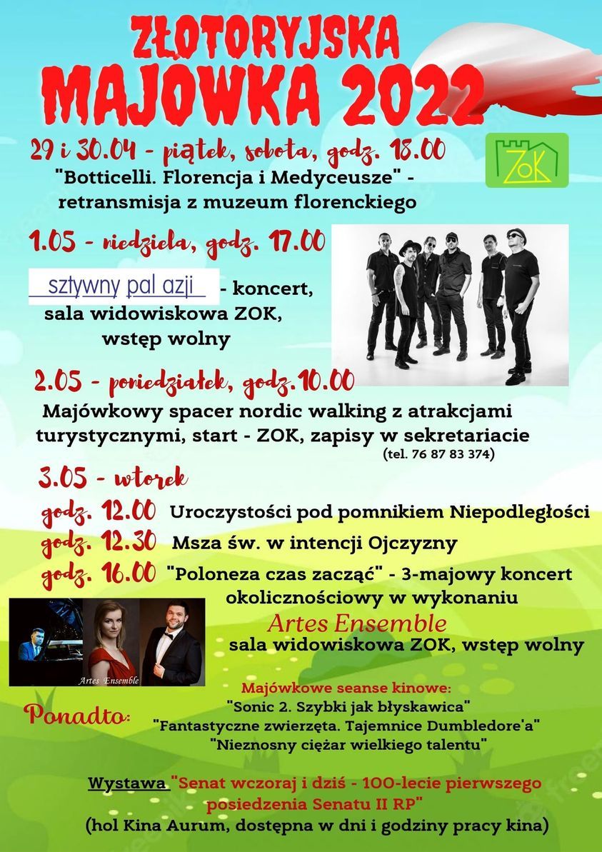 Złotoryja: Zaproszenie na majówkę