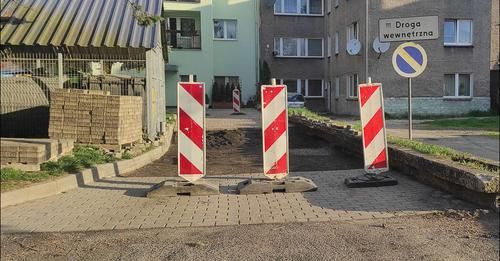 Wleń: Droga w przebudowie