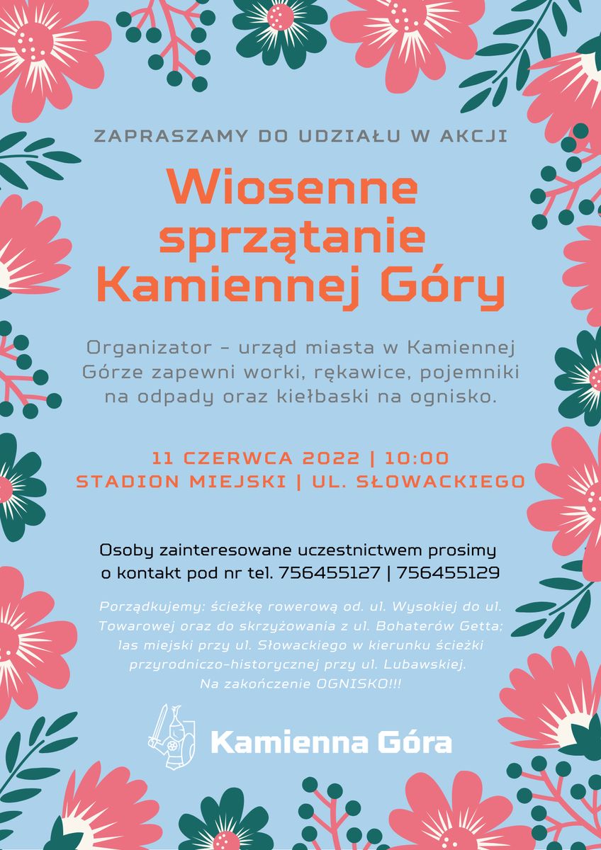 Kamienna Góra: Wiosenne sprzątanie