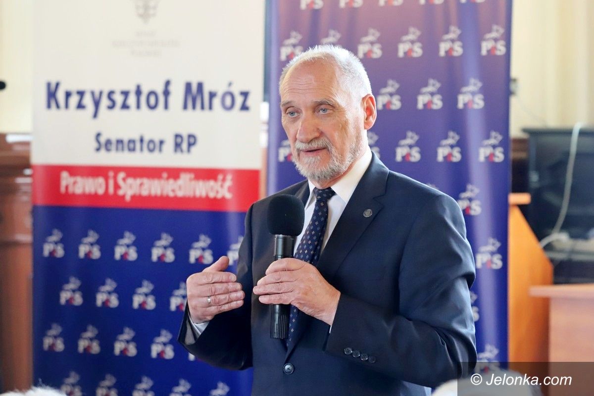 Jelenia Góra: Spotkali się z Antonim Macierewiczem