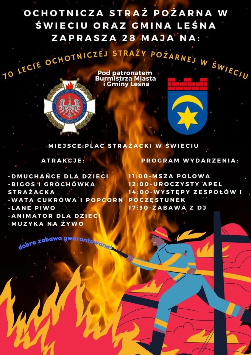 Gmina Leśna: Jubileusz OSP