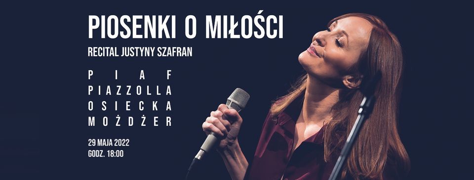 Jelenia Góra: „Piosenki o miłości. Recital Justyny Szafran w Kinie "Lot"
