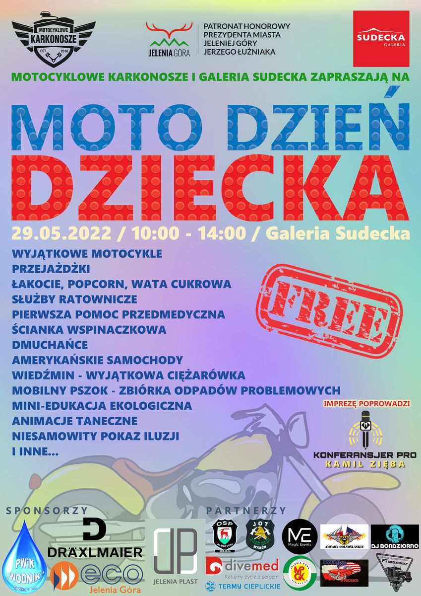 Jelenia Góra: Moto Dzień Dziecka w niedzielę