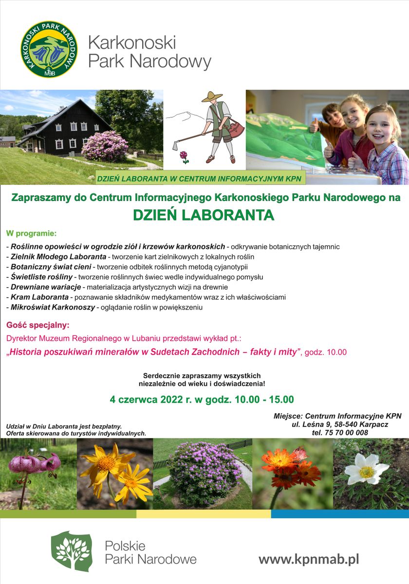 Karpacz: Zapraszają na Dzień Laboranta