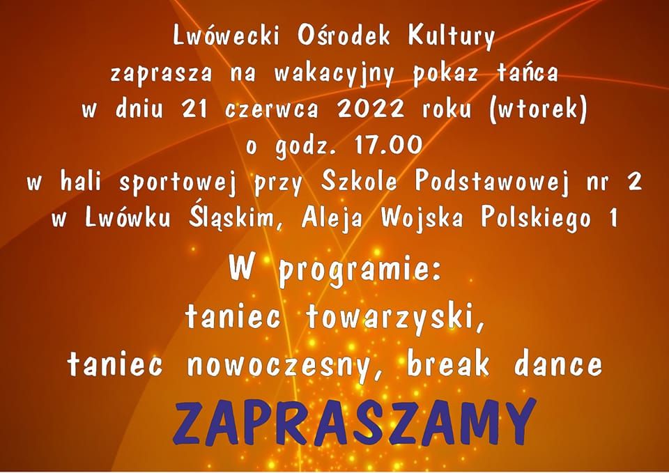 Lwówek Śląski: Pokazy tańca
