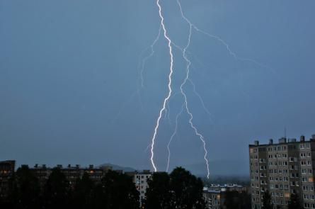 Region: Synoptycy: Burze, ulewny deszcz i silny wiatr