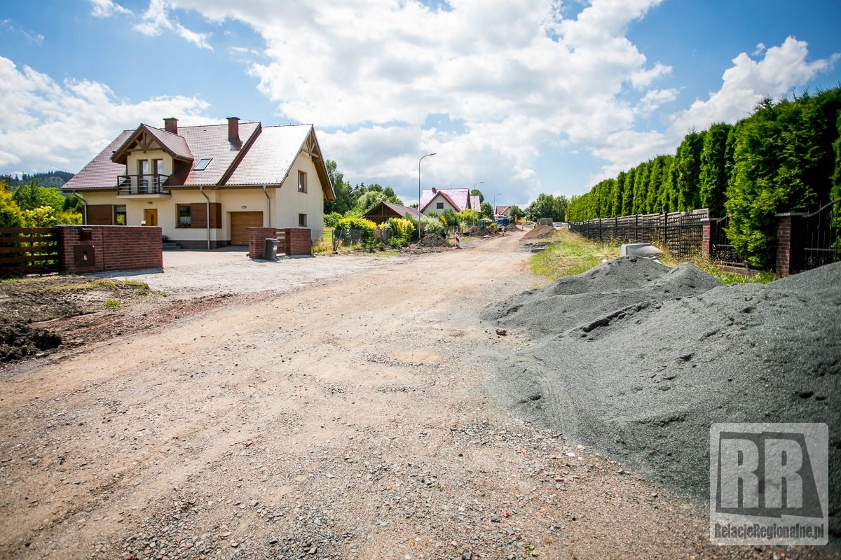 Kamienna Góra: Ulica w przebudowie