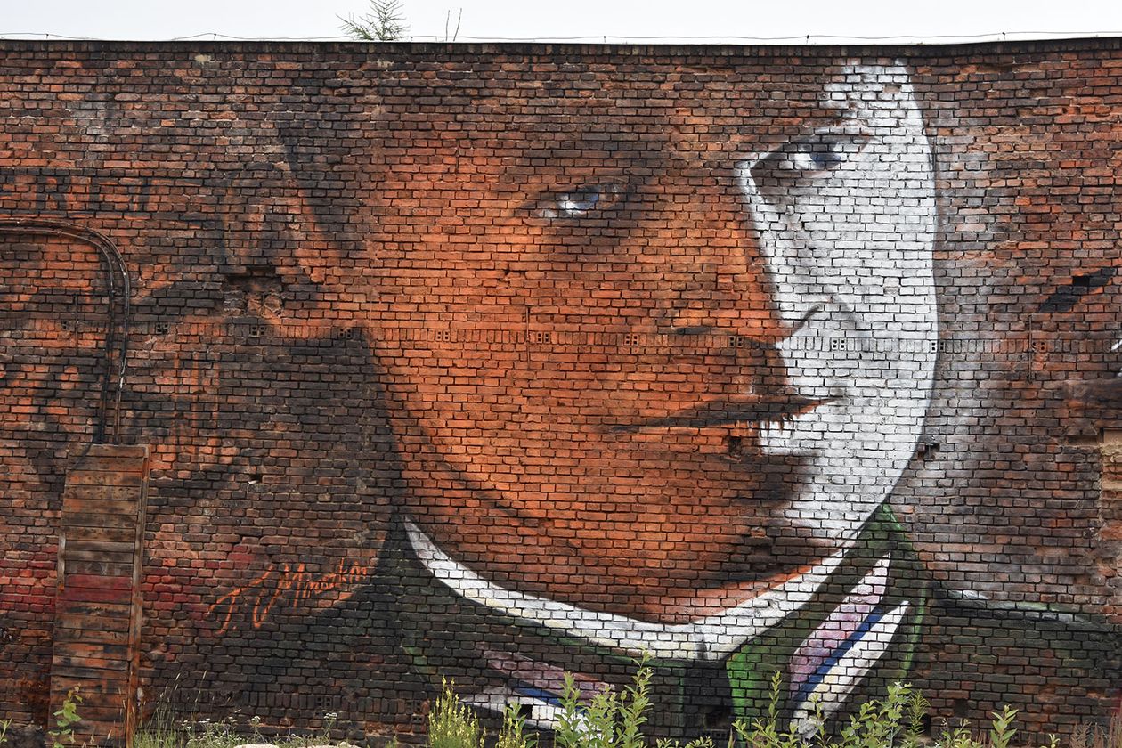 Jelenia Góra: Mural pamięci rotmistrza Witolda Pileckiego