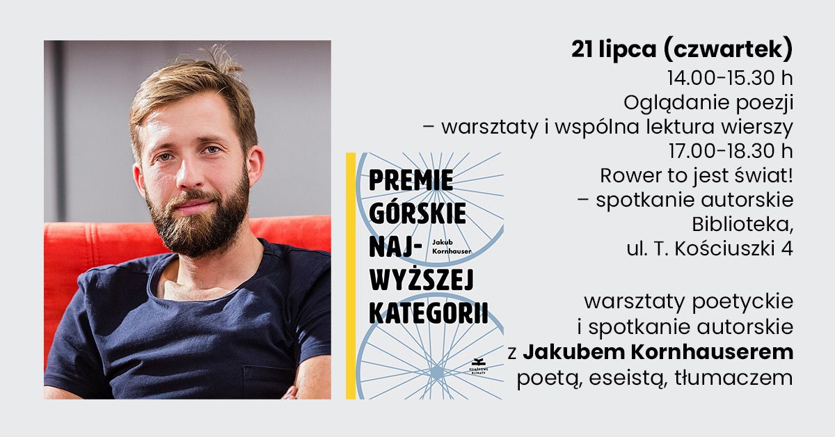 Kamienna Góra: Spotkanie autorskie z J. Kornhauserem