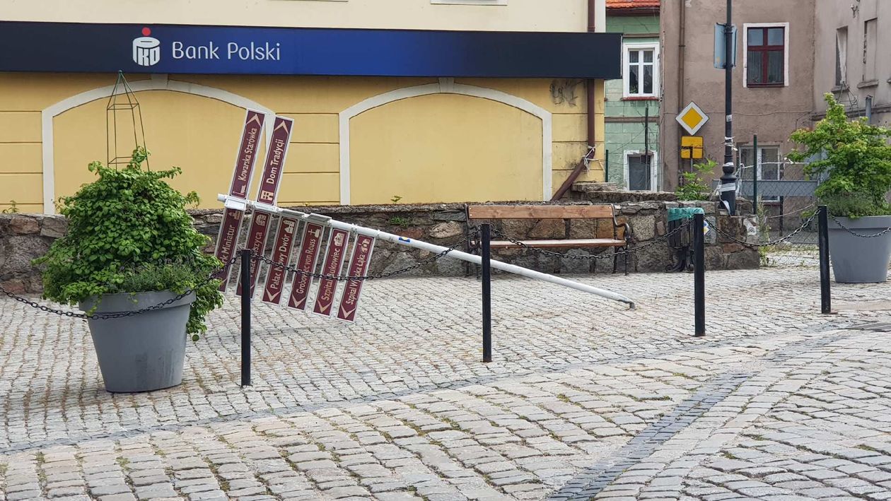 Kowary: Szalony rajd wandali