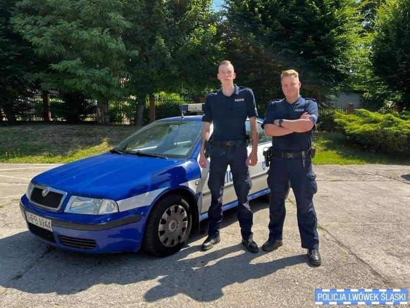 Gryfów Śląski: Policjanci pilotowali rodzącą do szpitla