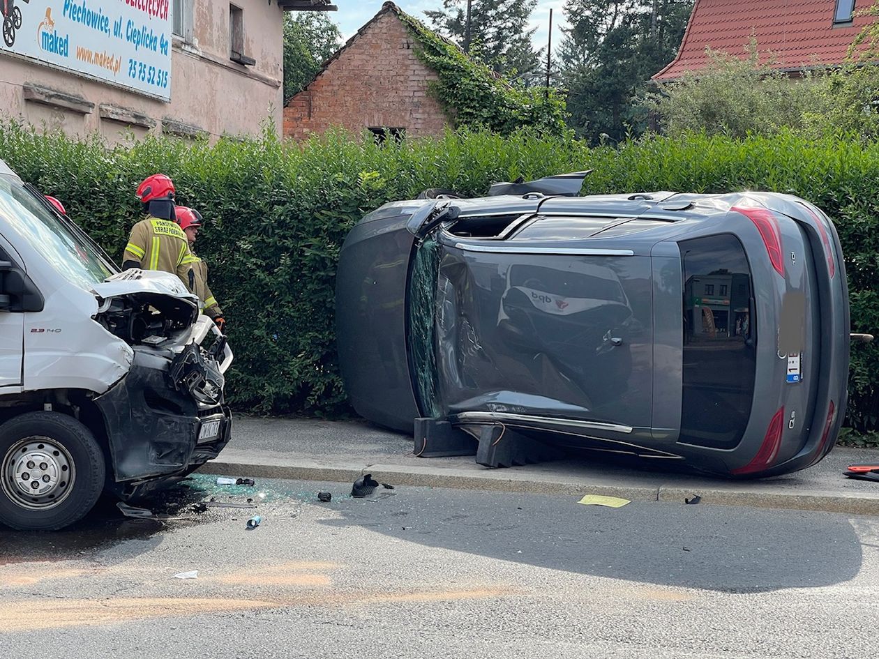 Jelenia Góra: Zderzenie na Grunwaldzkiej