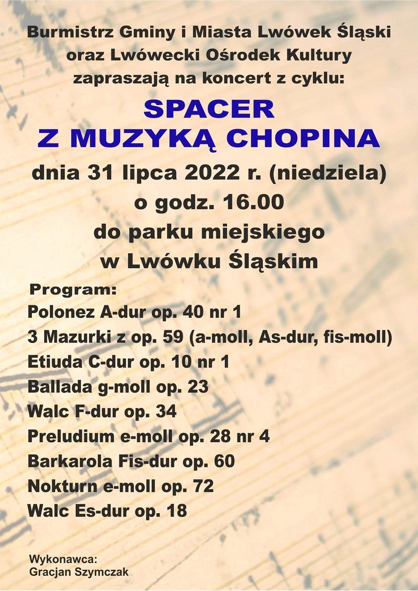 Lwówek Śląski: Muzyczny spacer
