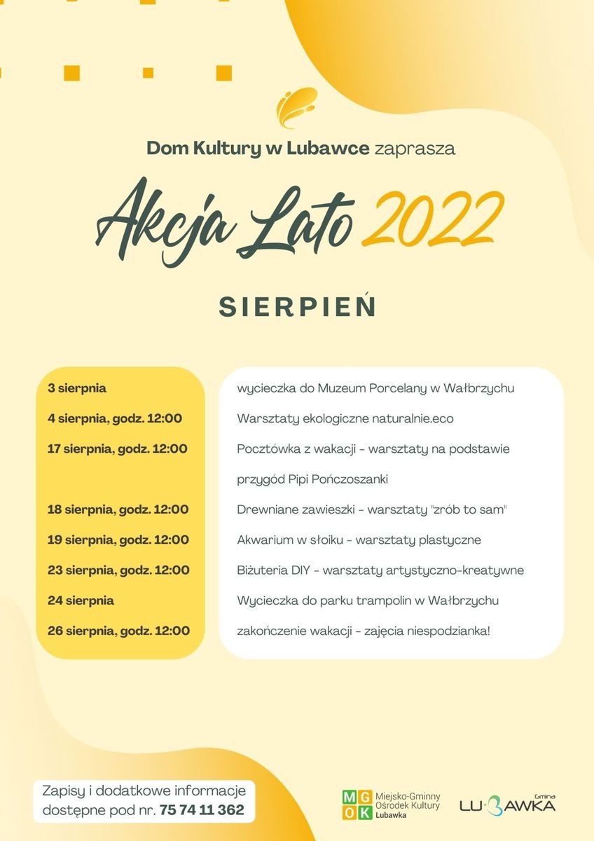 Lubawka: Akcja Lato