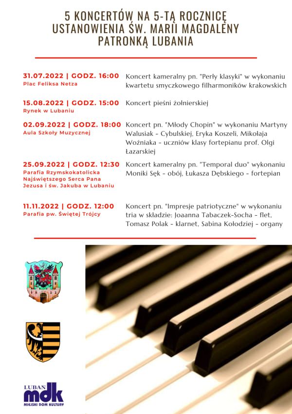 Lubań: Koncerty rocznicowe