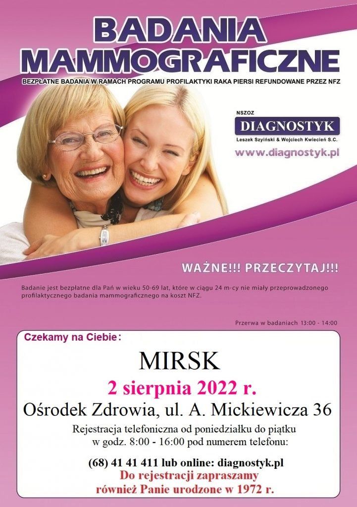 Mirsk: W trosce o zdrowie