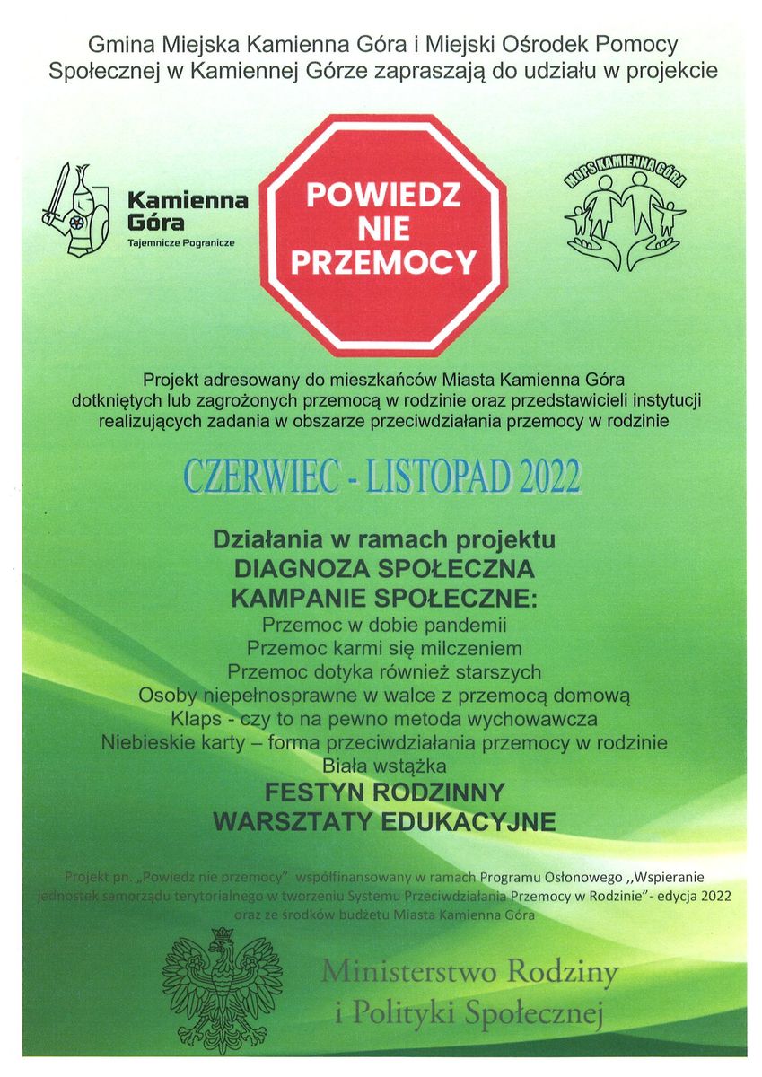 Kamienna Góra: Nie dla przemocy
