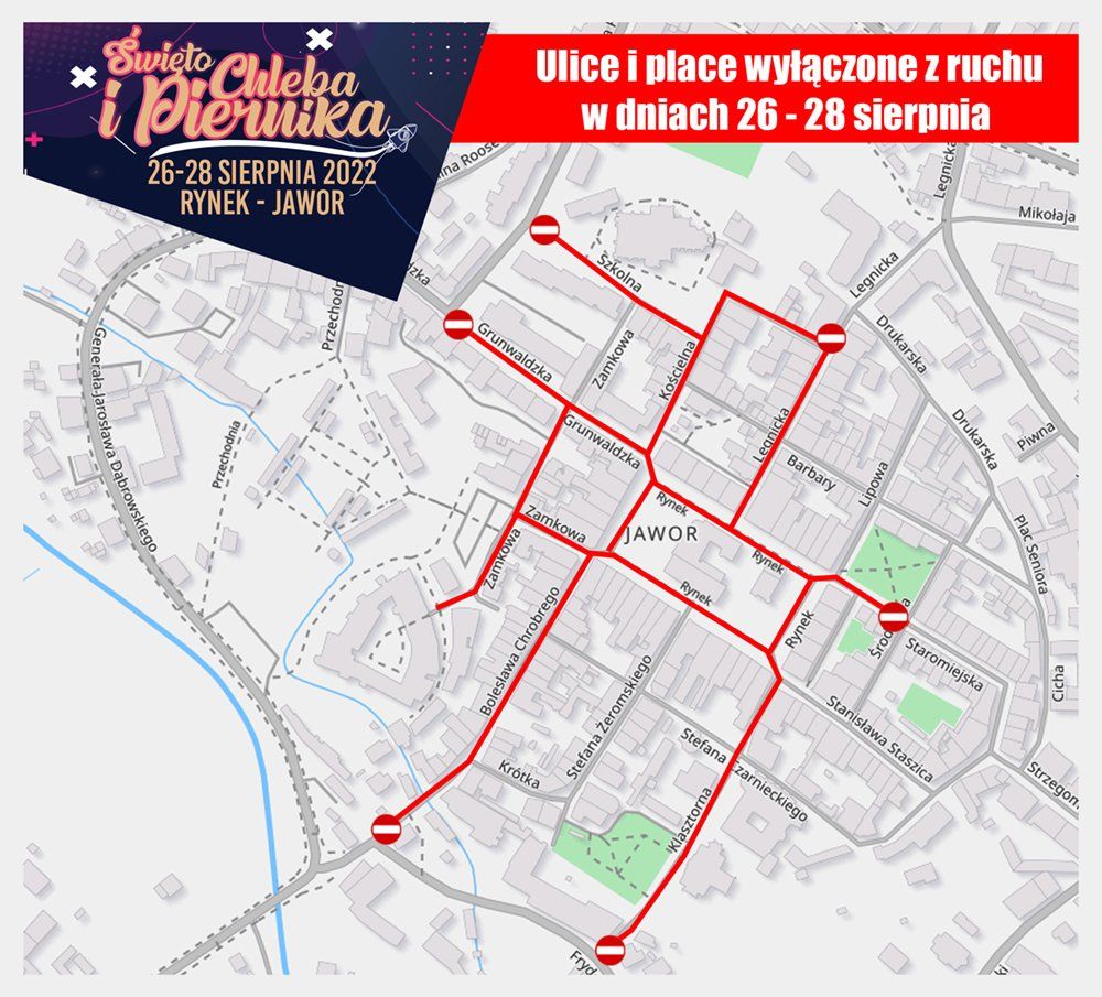 Jawor: Utrudnienia w ruchu