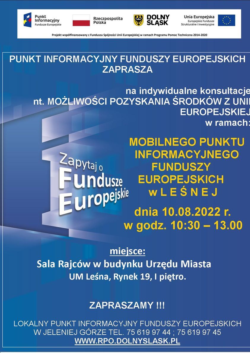 Leśna: O wsparciu z Unii
