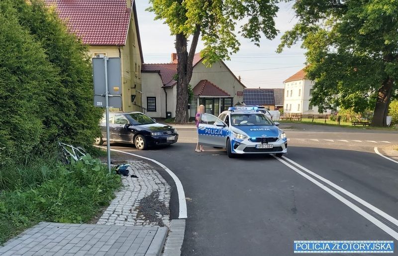 Powiat złotoryjski: Chłopiec sprawcą kolizji