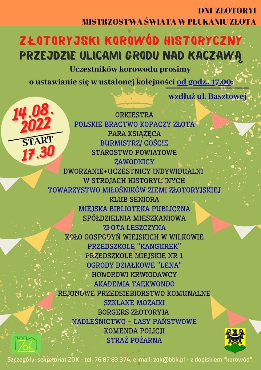 Złotoryja: Przejdą w korowodzie