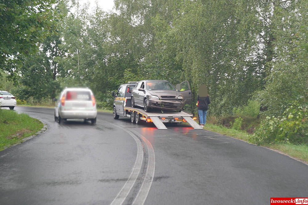 Region: Auto wypadło z drogi