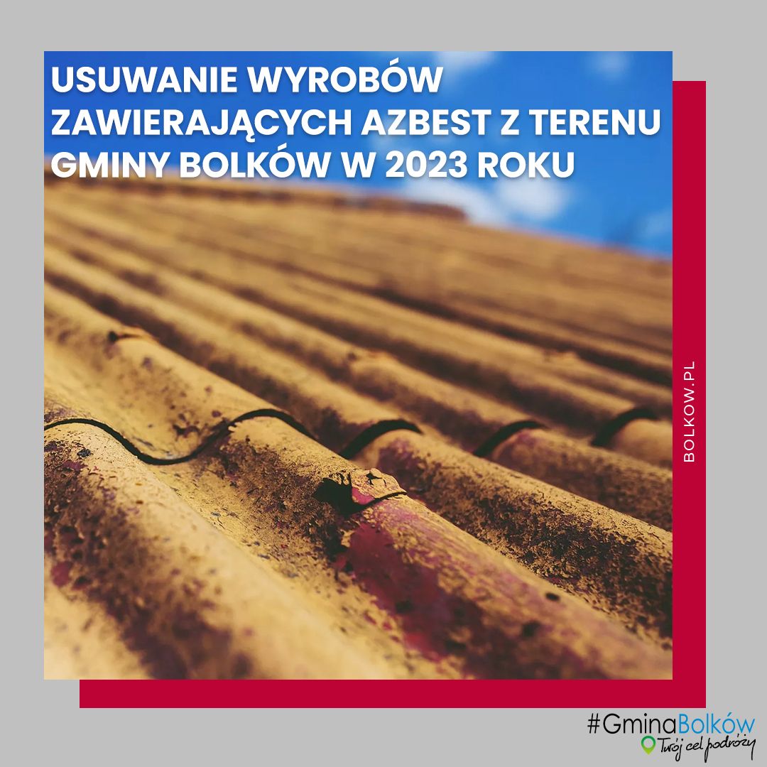 Bolków: Walczą z azbestem