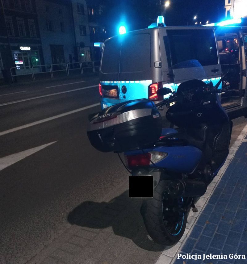 Jelenia Góra: Motocyklista nietrzeźwy i agresywny