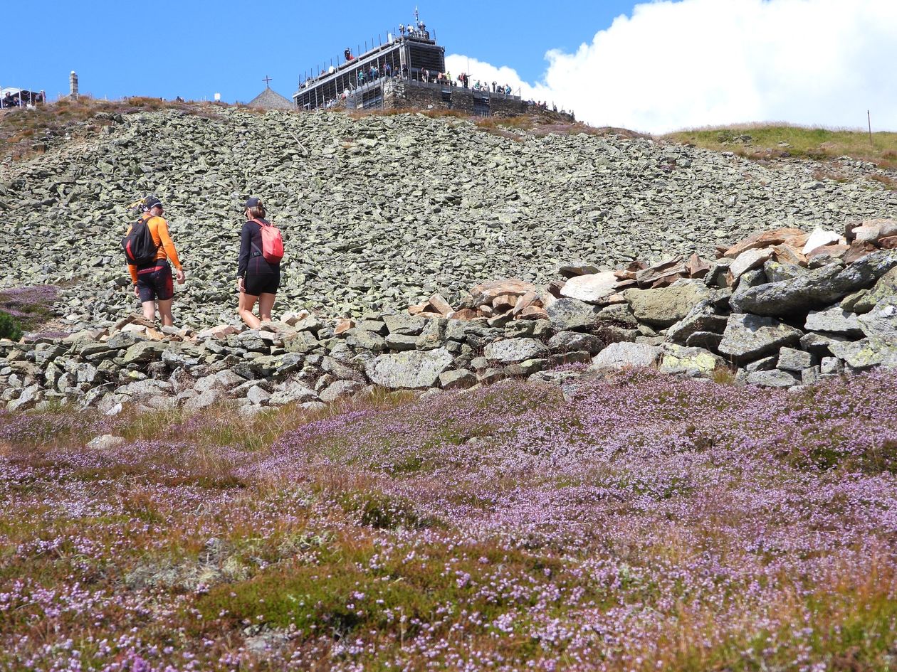 Karkonosze: Utrudnienia na Śnieżce