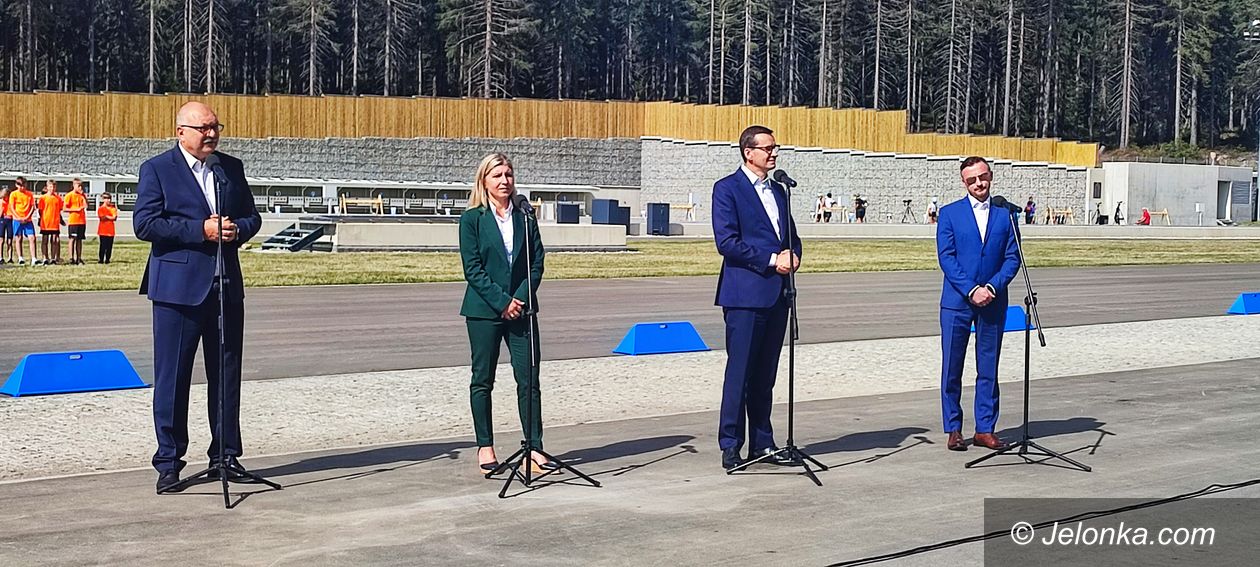 Szklarska Poręba: Otwarcie DCS z udziałem premiera Morawieckiego