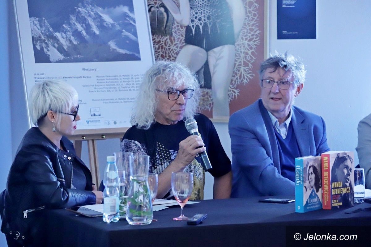 Jelenia Góra: Rozmawiali o himalaistce Wandzie Rutkiewicz